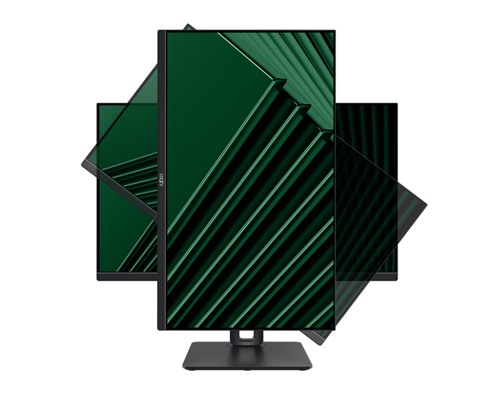 MSI PRO MP245PG 23.8" IPS FHD 100Hz állítható magasságú monitor, fekete - Image 2